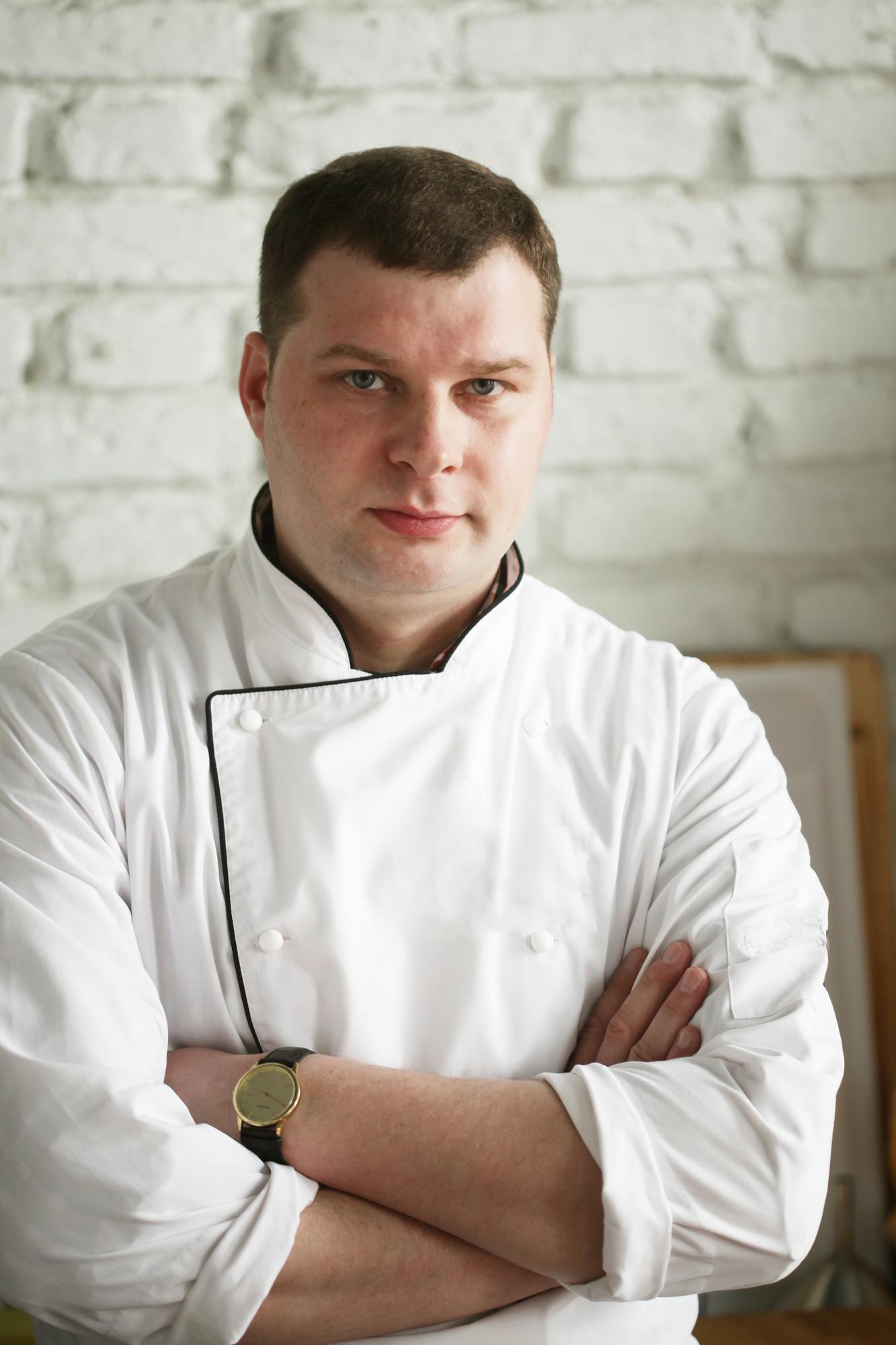 Ritratto dello chef istruttore